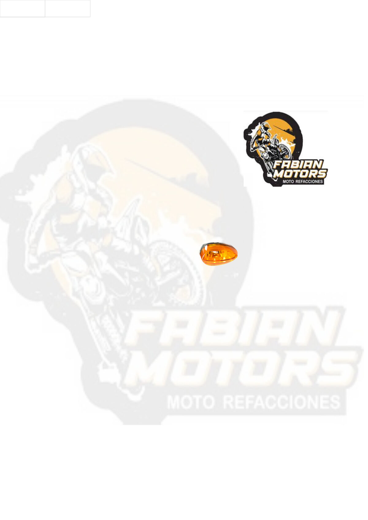 DIRECCIONAL TRASERA DERECHA 12V 10W P/ XTZ-125