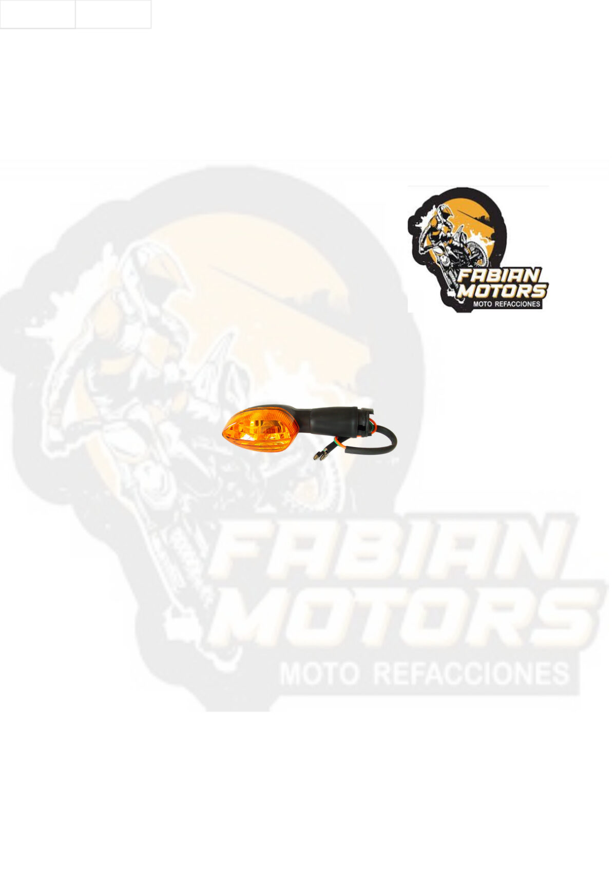 DIRECCIONAL TRASERA IZQUIERDA 12V 10W P/ XTZ-125