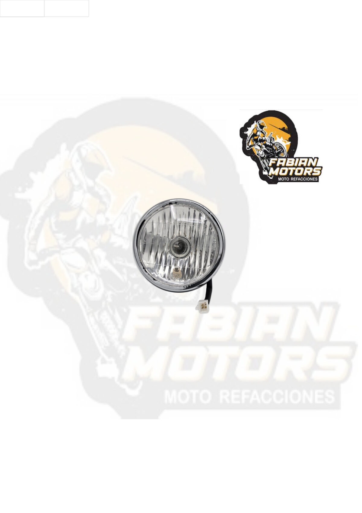 FARO COMPLETO 12V 35/35W P/ FT-150 REDONDO