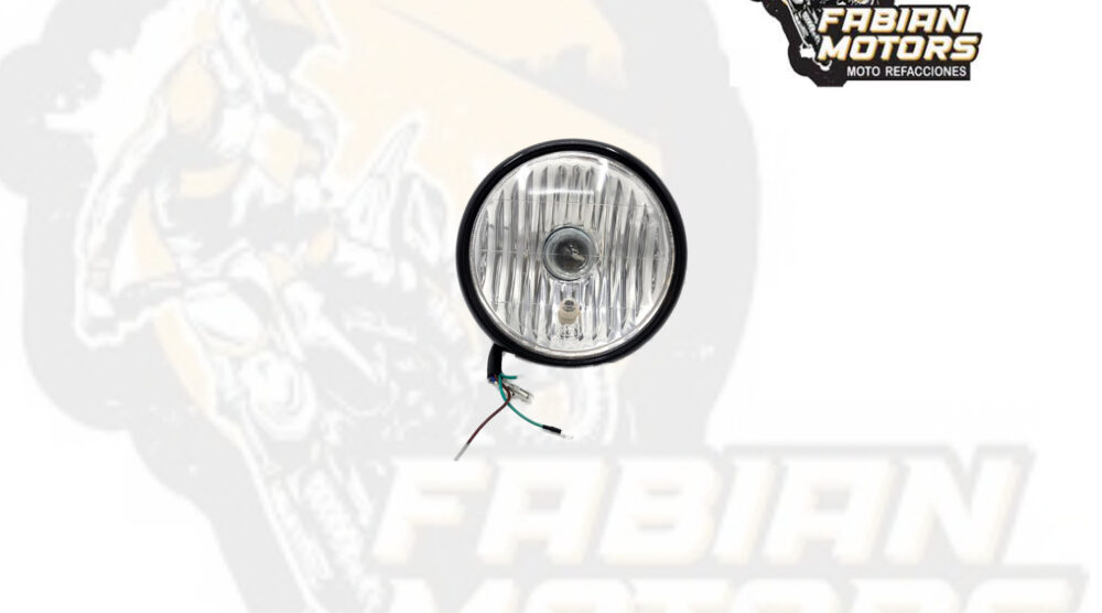 FARO COMPLETO 12V 35/35W P/ FT-125 REDONDO ´12-´22