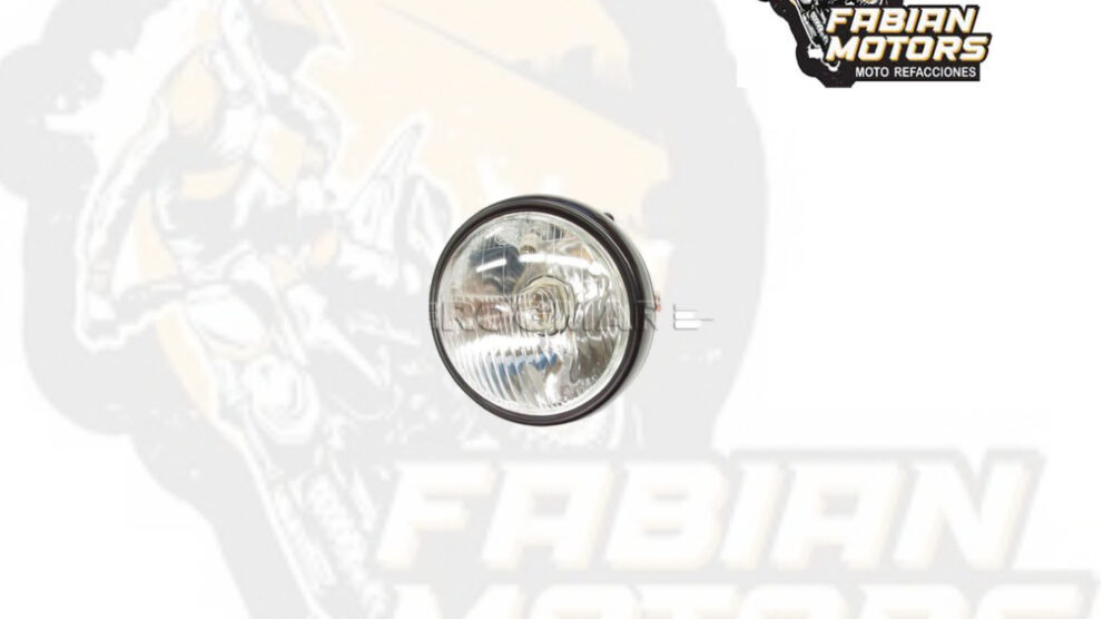FARO COMPLETO REDONDO 12V P/ FT-125 (MOD. 08-10)