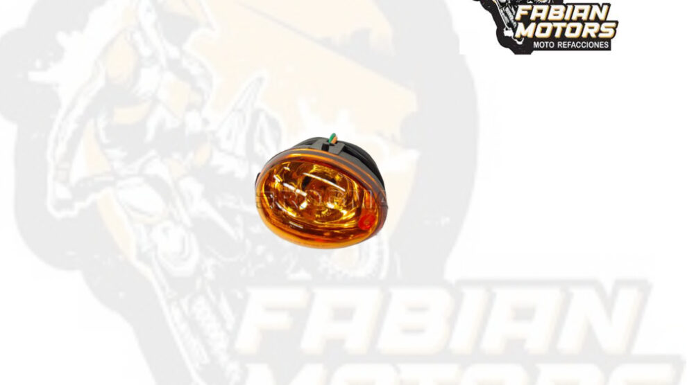 DIRECCIONAL DELANTERA IZQUIERDA NARANJA 12V 10W P/ WS-150