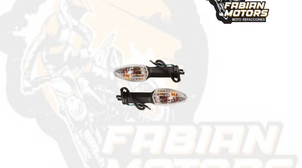 DIRECCIONAL TRASERA IZQUIERDA/DERECHA 12V 10W P/ GIXXER-150 (PAR)
