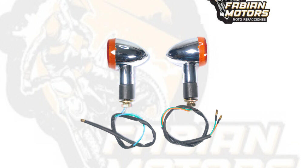 DIRECCIONAL TRASERA IZQUIERDA/DERECHA 12V 10W P/ GN-125F (PAR)