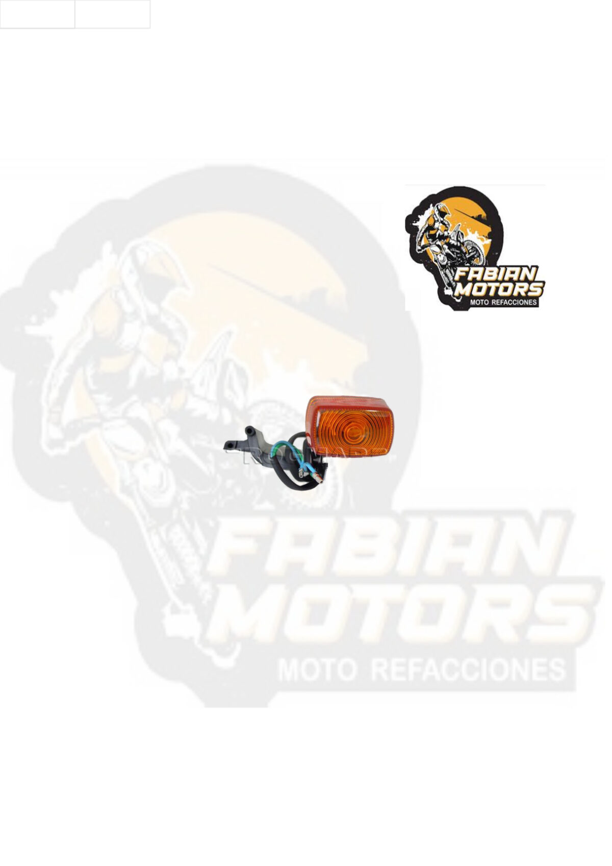 DIRECCIONAL TRASERA IZQUIERDA 12V P/ NXR-125/150 BROS