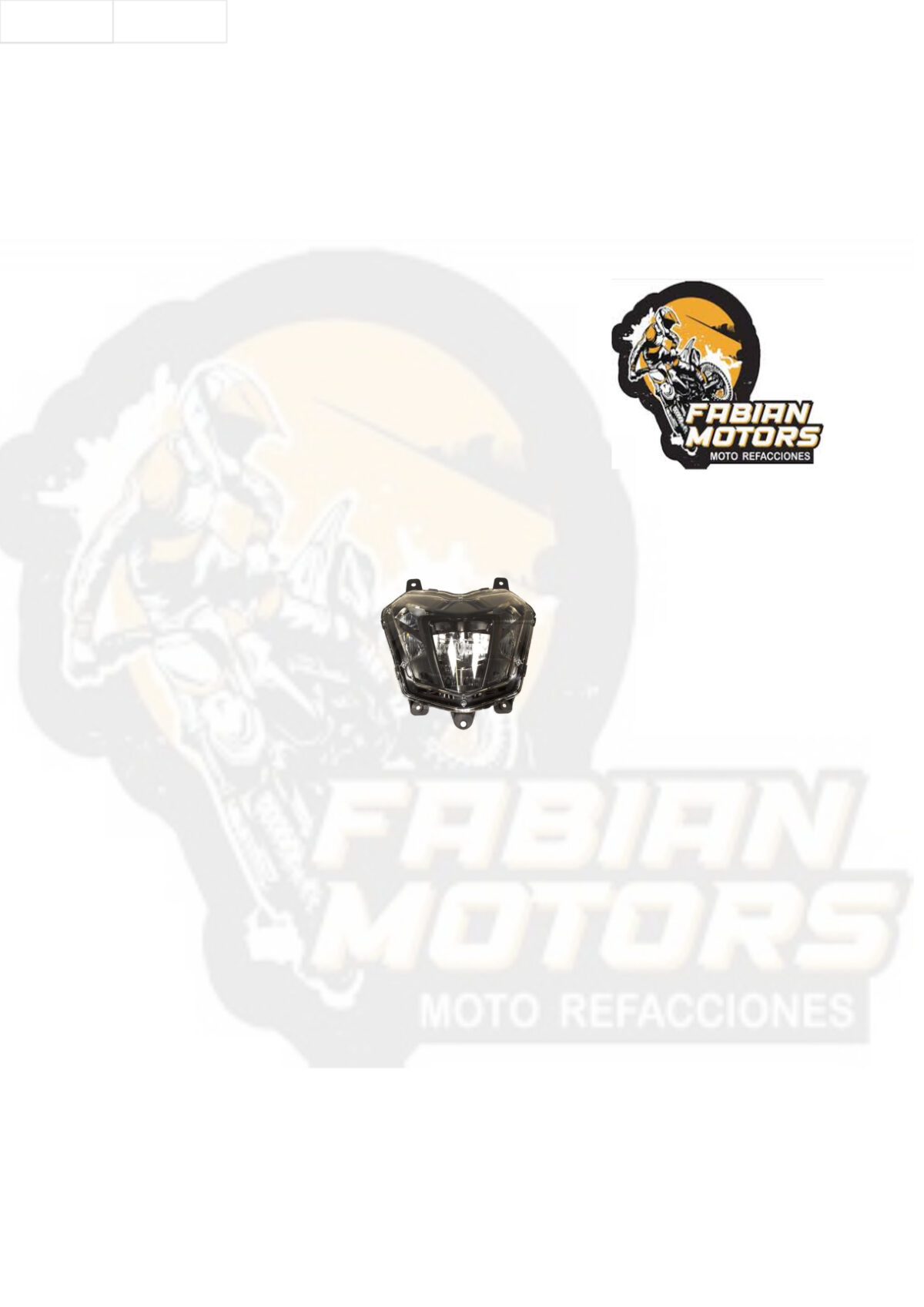 FARO COMPLETO 12V 35/35W P/ DOMINAR 400