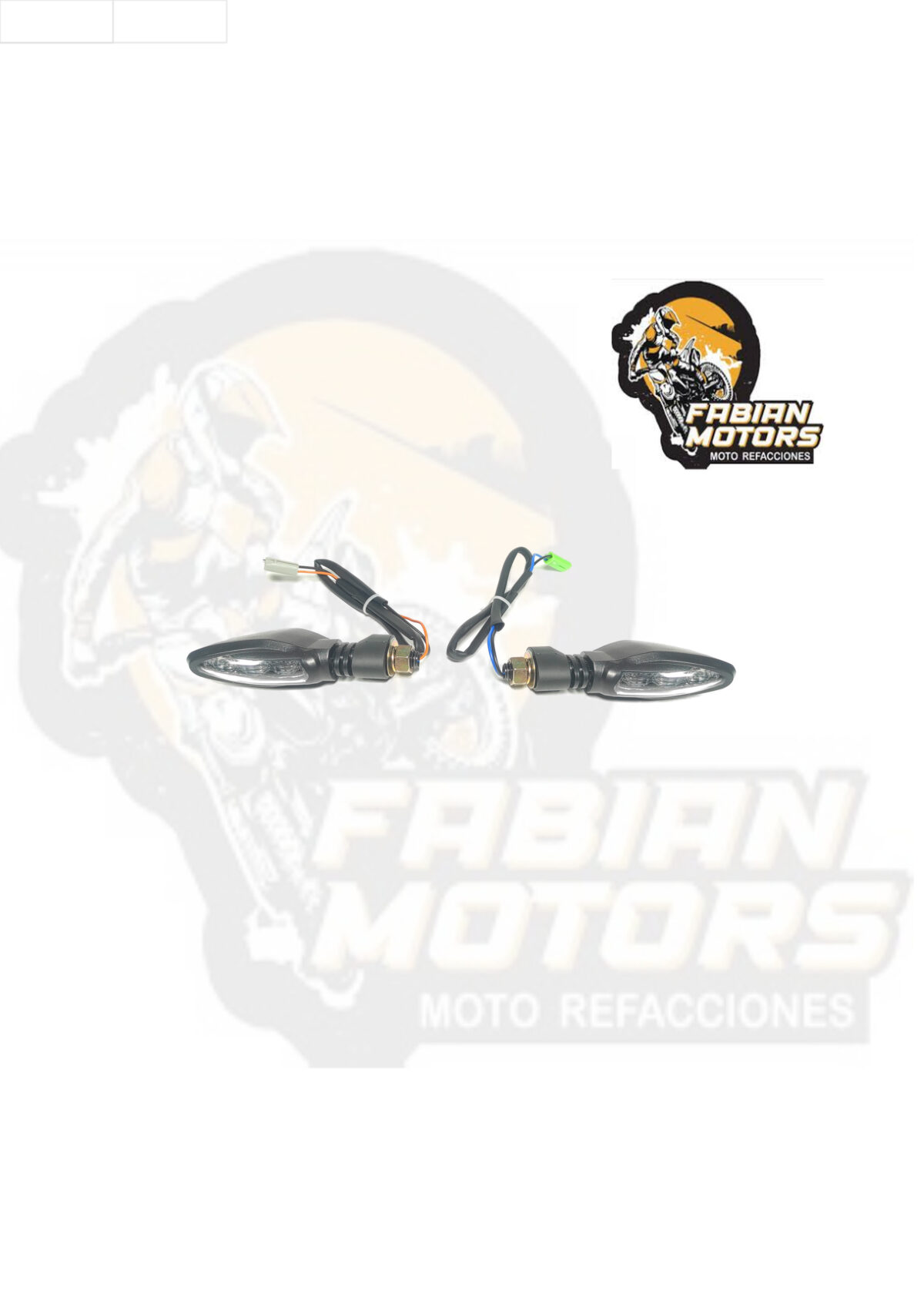 DIRECCIONAL TRASERA IZQUIERDA/DERECHA LED 12V P/ DOMINAR 400 (PAR)