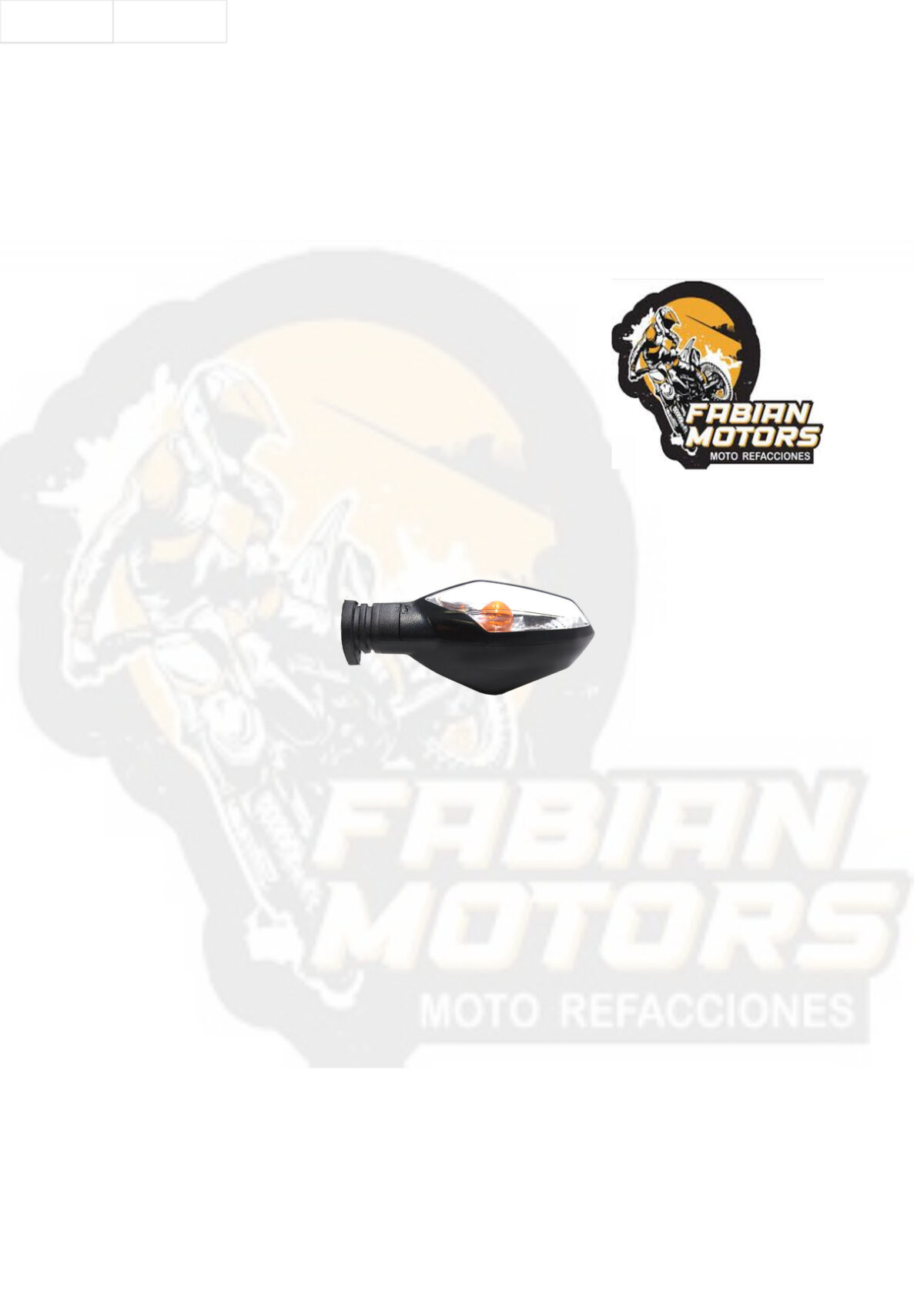 DIRECCIONAL TRASERA DERECHA 12V 10W P/ NS200 (PIEZA)