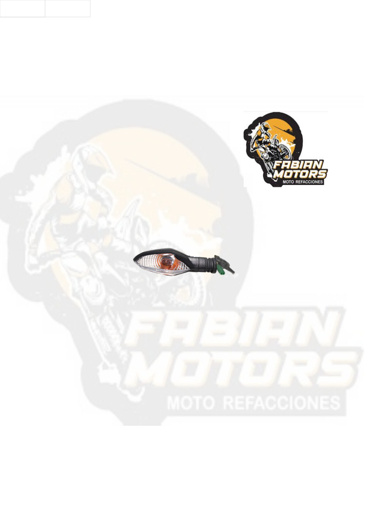 DIRECCIONAL TRASERA IZQUIERDA 12V 10W P/ NS200 (PIEZA)