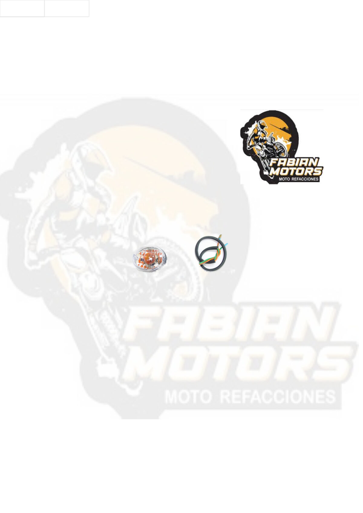 DIRECCIONAL TRASERA IZQUIERDA 12V 10W P/ DM-150 '14-'18 (PIEZA)