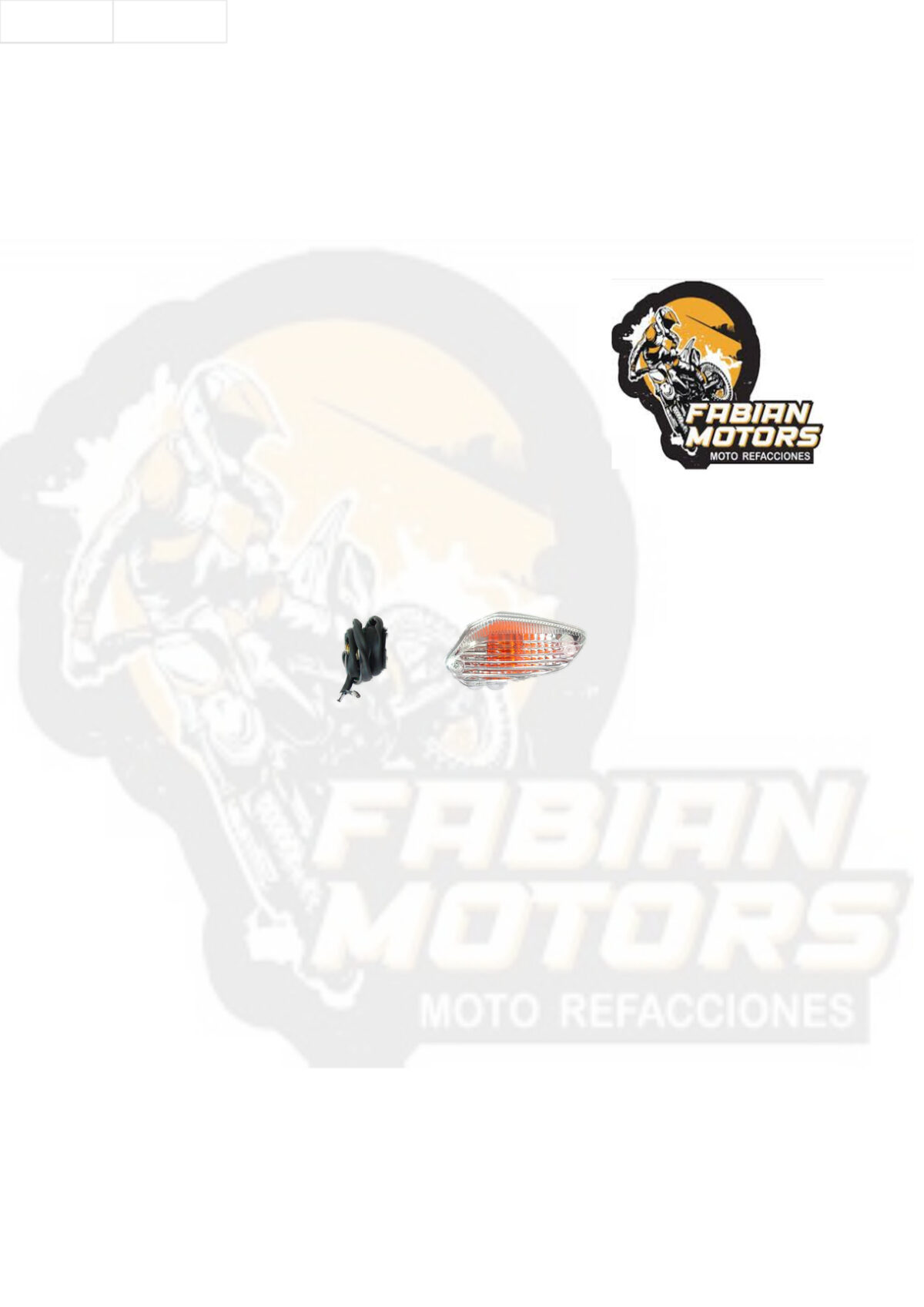 DIRECCIONAL DELANTERA DERECHA SUNGO 12V 10W P/ INVICTA-150
