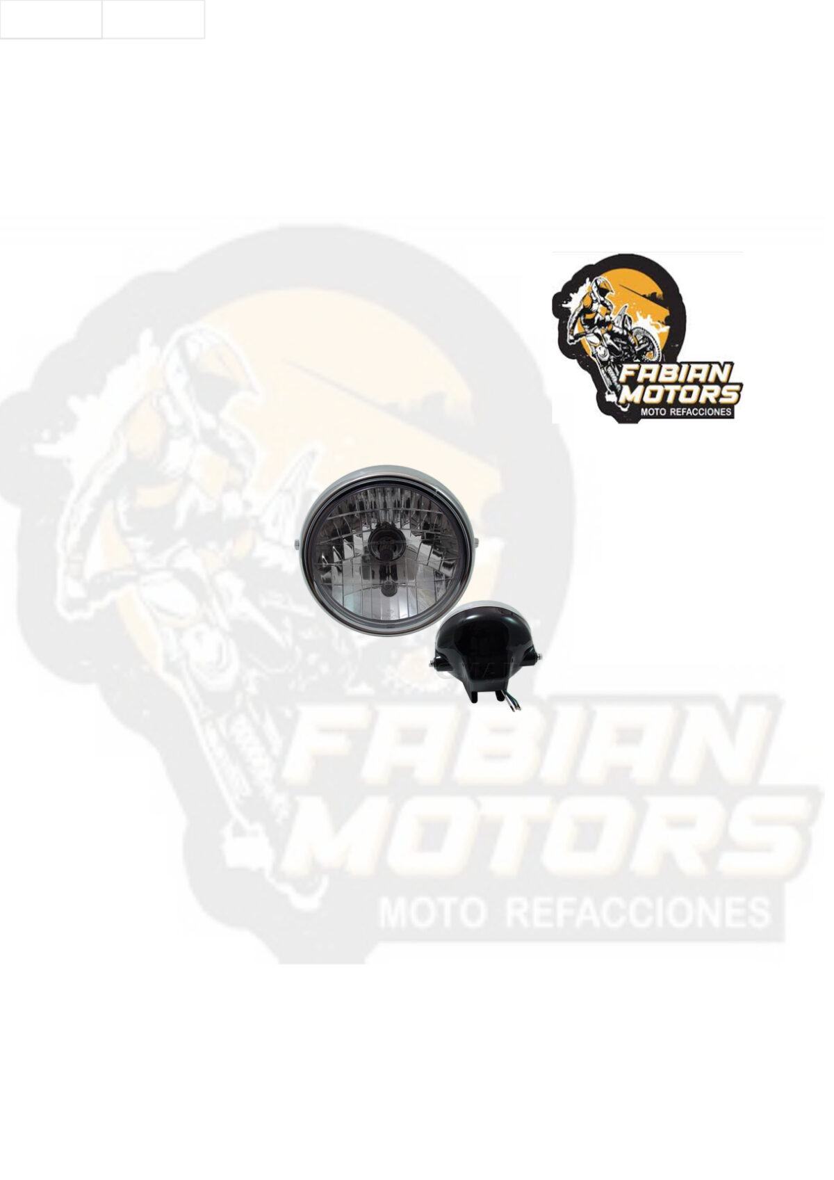 FARO COMPLETO SUNGO 12V P/ GL-150 CARGO (FOCO H4)