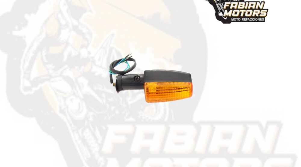 DIRECCIONAL DELANTERA DERECHA/TRASERA IZQUIERDA NARANJA 12V 10W P/ GL-150 CARGO