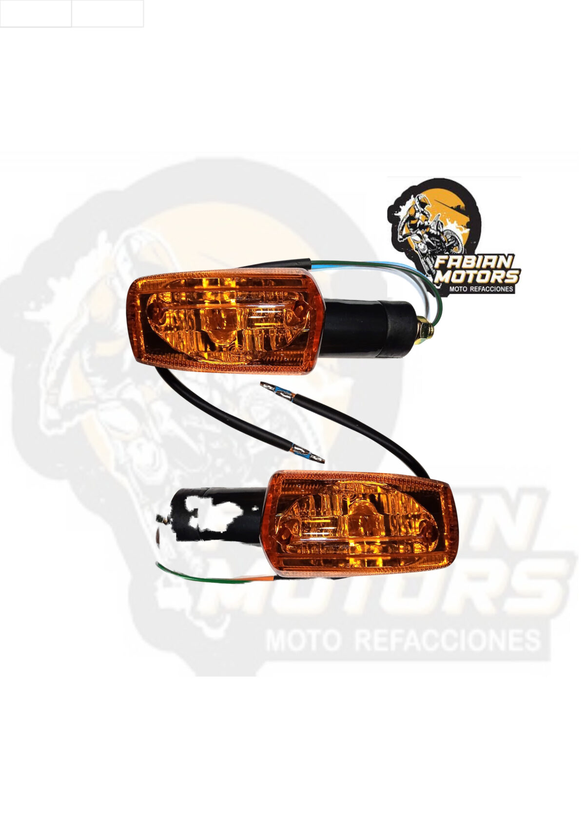 113-165011-1 DIRECCIONAL DELANTERA/TRASERA IZQUIERDA/DERECHA 12V 10W AMBAR P/ GL-150 CARGO (PAR)