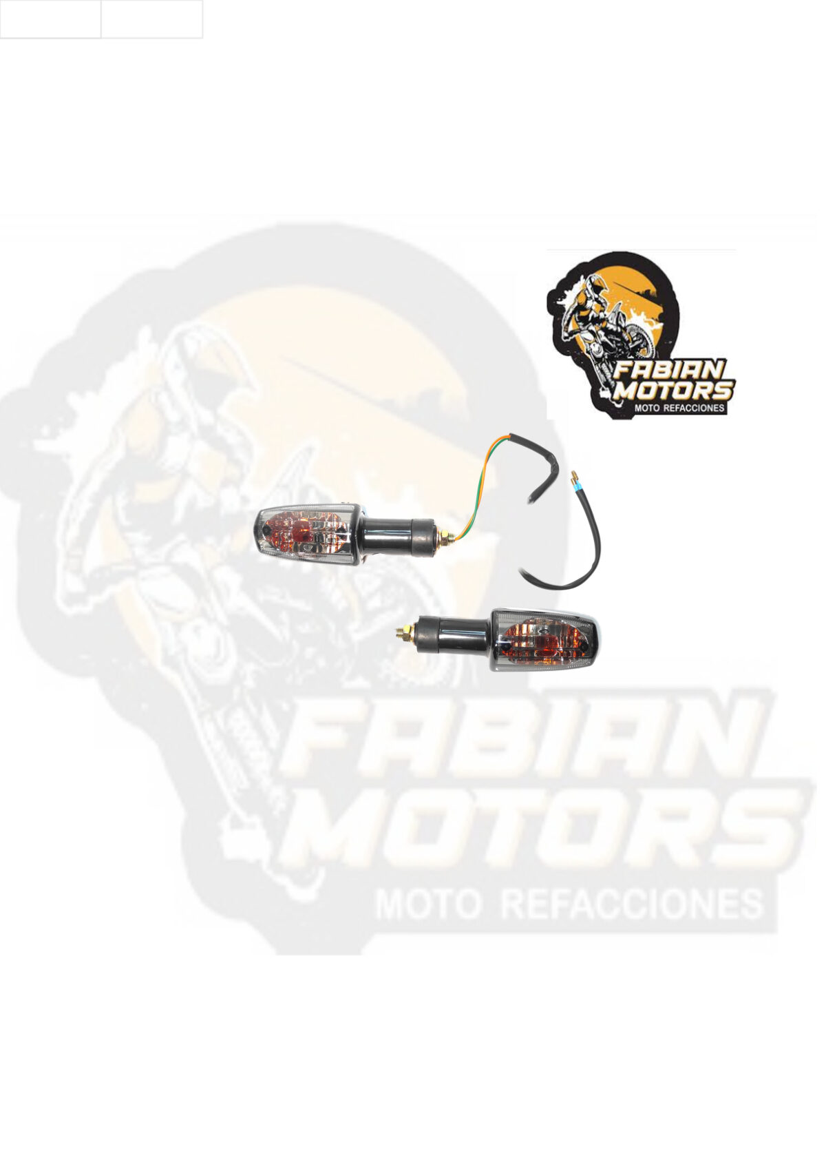 DIRECCIONAL DELANTERA/TRASERA IZQUIERDA/DERECHA 12V 10W HUMO P/ GL-150 CARGO (PAR)