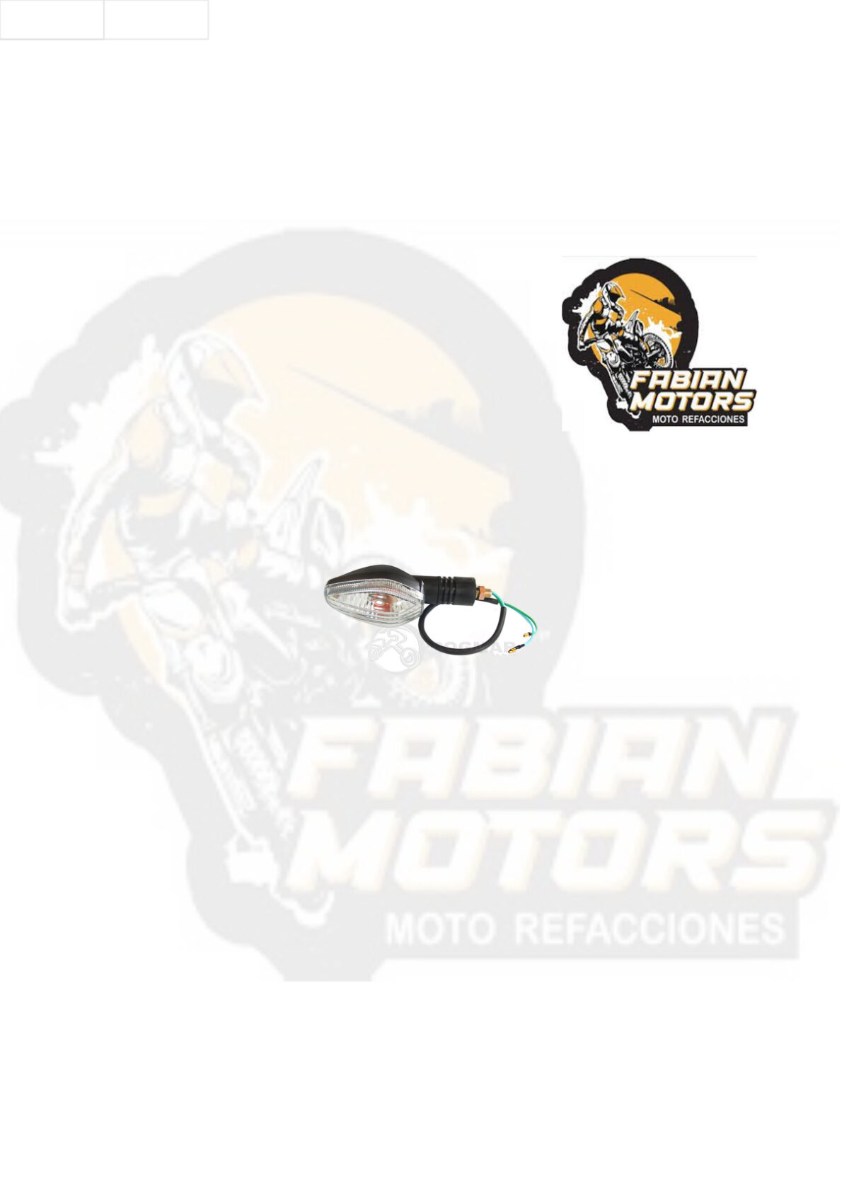 DIRECCIONAL DELANTERA DERECHA 12V 10W SUNGO P/ CB1