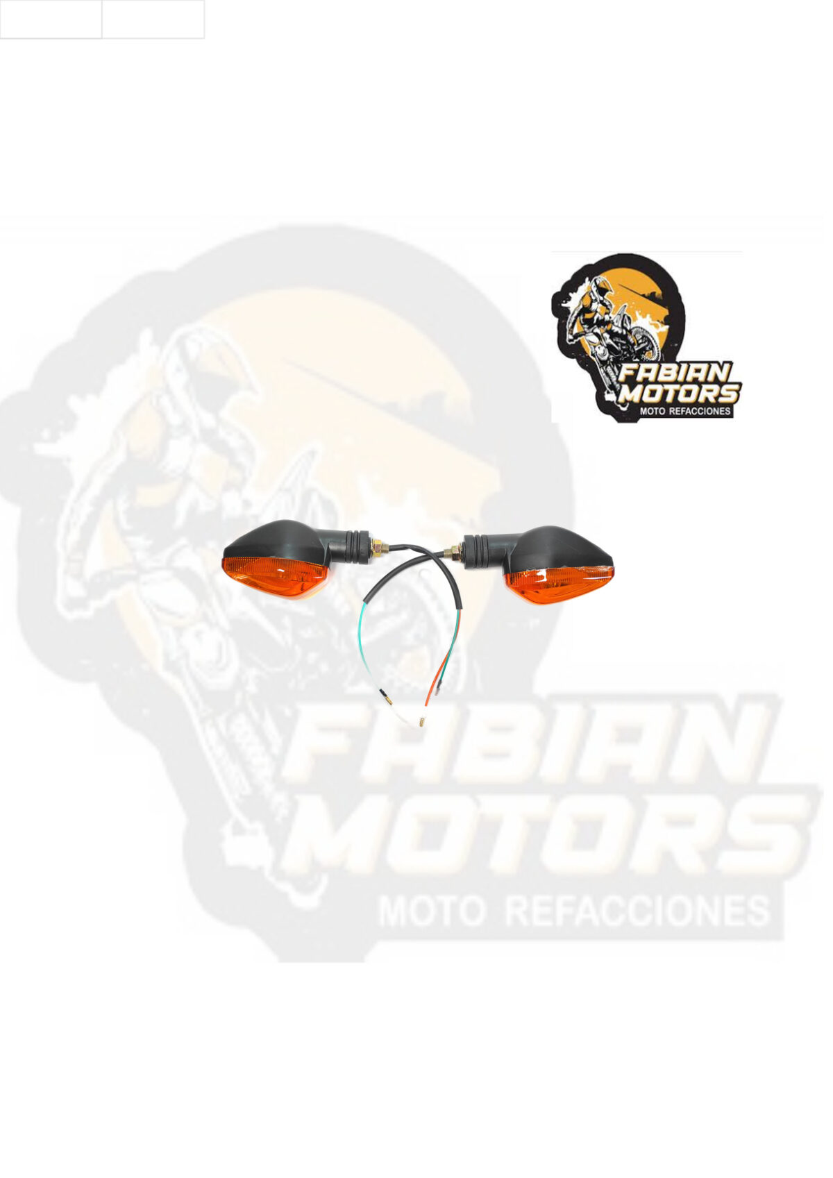 DIRECCIONALES DELANTERAS 12V 10W P/ BIT-150 (PAR)