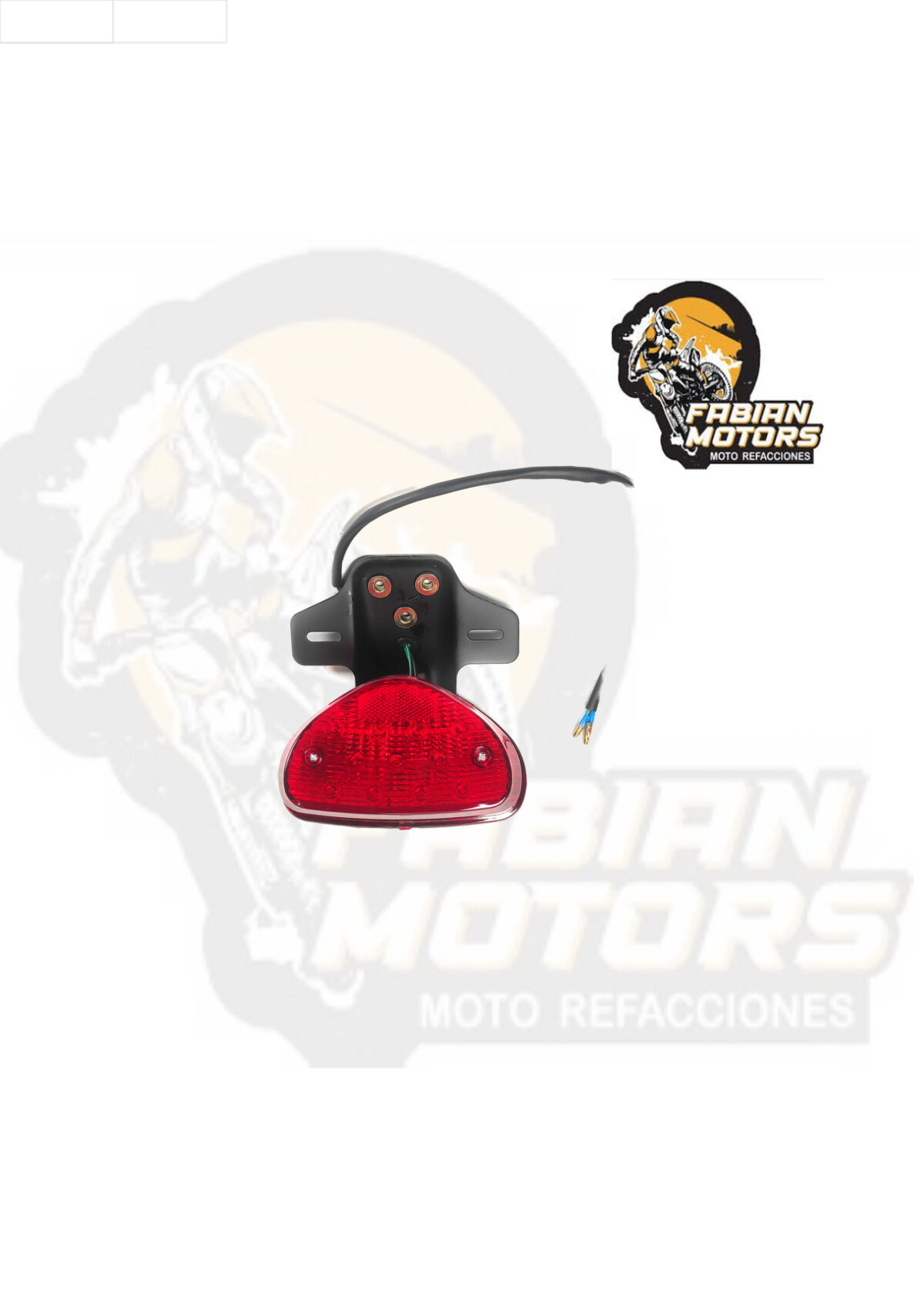113-346000-1 CALAVERA TRASERA 12V 21/5W P/ FT-150 GRAFITO, P/ DT-125 DELIVERY, P/ FT-125TS, P/ DT-150 CLASICA