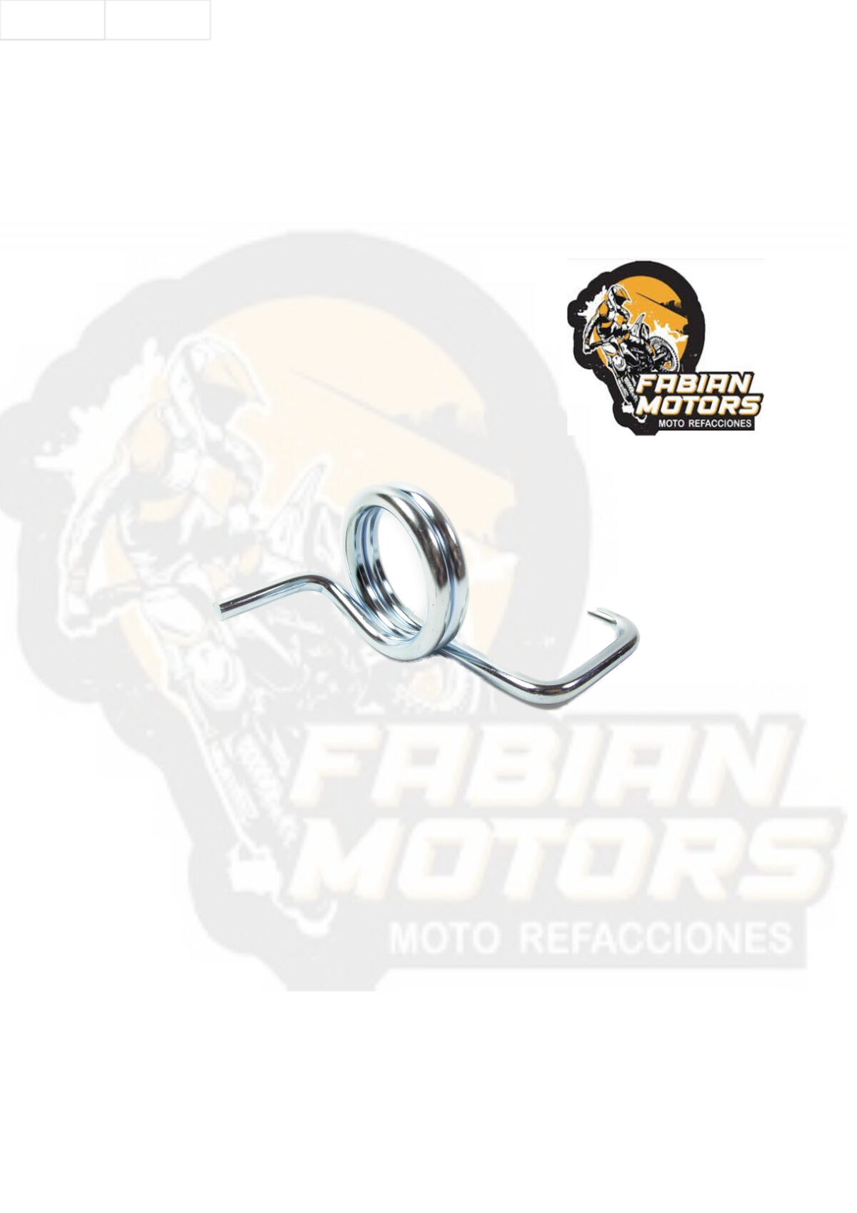RESORTE PEDAL FRENO P/ YBR-125 EXPRESS (PRECIO POR PIEZA) (VENTA MINIMA 10 PIEZAS)