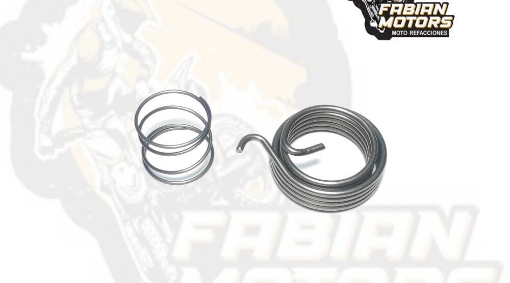RESORTE PEDAL ARRANQUE P/ FT-150 '06-'26, P/ FT-125 '05-'26, P/ DT-150 DELIVERY '17-'25, P/ FT-150 GRAFITO '18-'24, P/ RC-150 '09-'24, P/ 150Z '14-'26, P/ DT-150 CLASICA '14-'24, P/ 125Z '16-'26, P/ DT-125 SPORT '17-'22, P/ FT-150TS '16-'26  (PRECIO POR PIEZA) (VENTA MINIMA 10 PIEZAS)