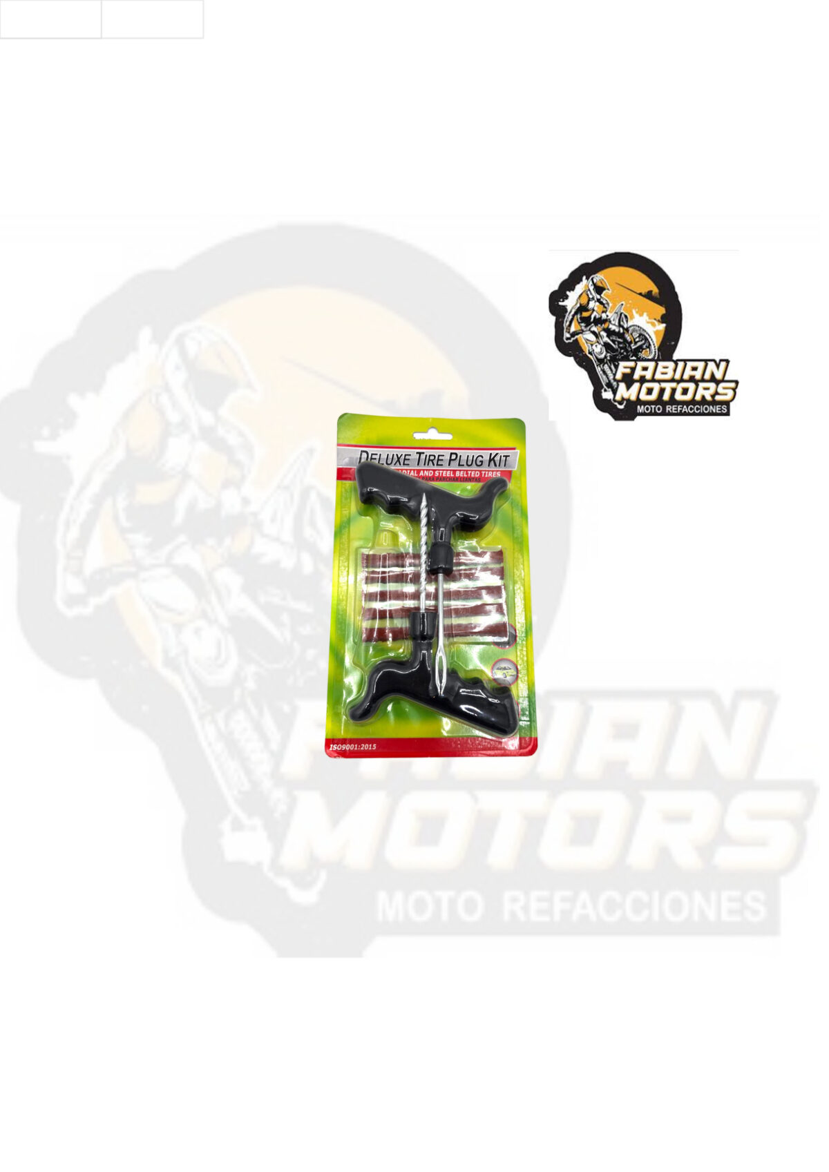JUEGO REPARADOR DE LLANTAS TIPO CUERDA SIN PEGAMENTO (JUEGO)