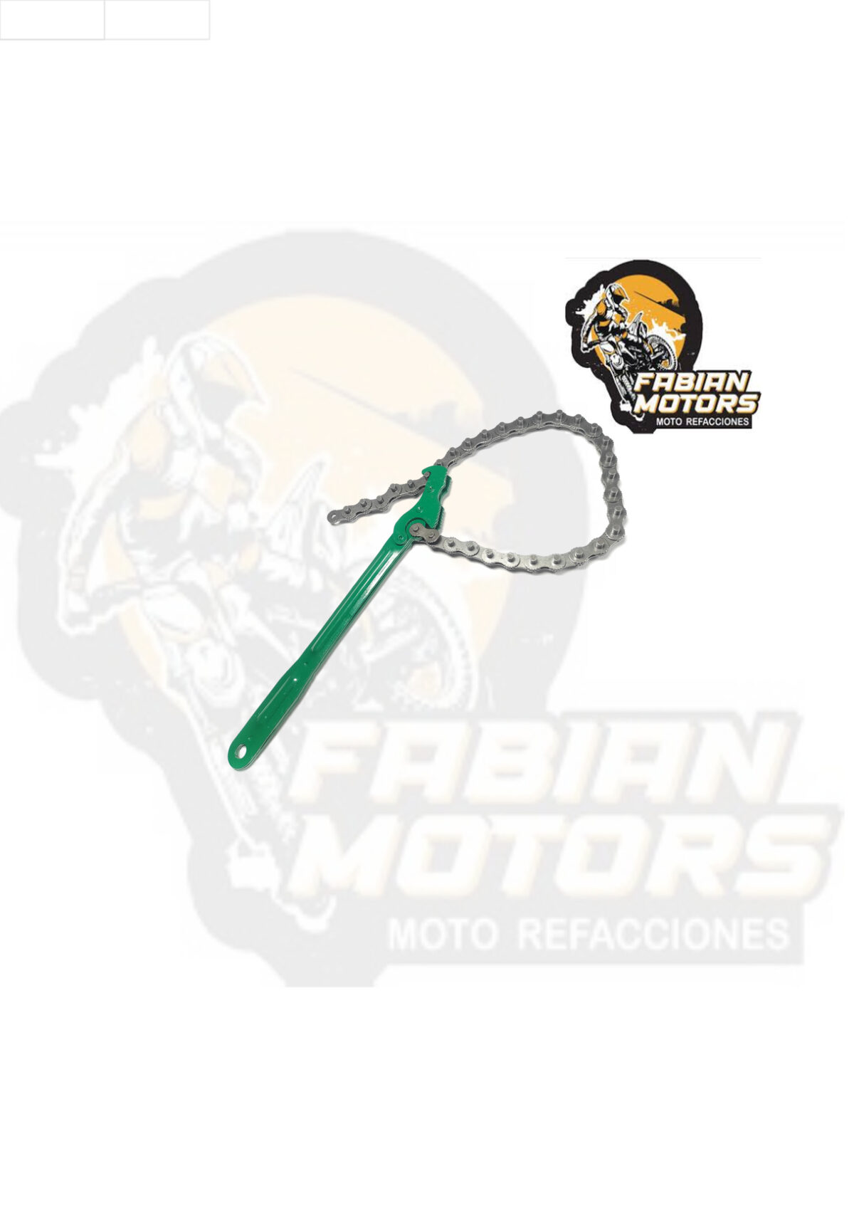 LLAVE QUITA FILTRO ACEITE C/ CADENA 30CM