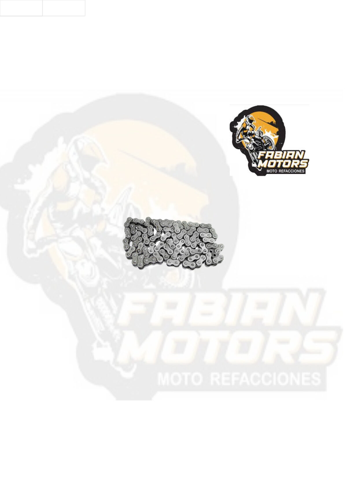 122-000027-1 CADENA SUNGO 428H-120 REF. (P/ GL-150 CARGO) (PRECIO POR PIEZA) (DE 1 A 24 PIEZAS )