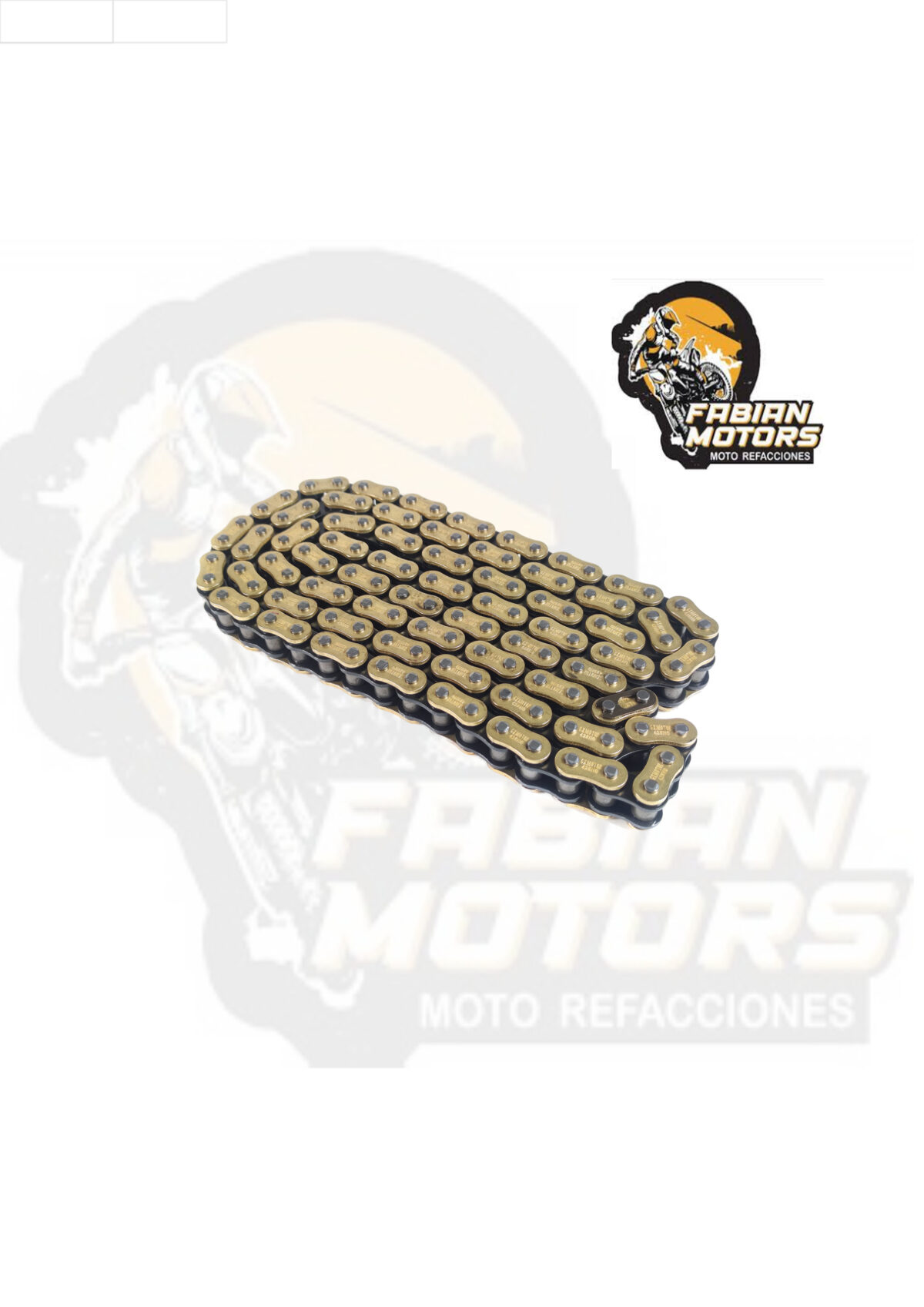CADENA GX MOTOR 428HO X 126L C/ O-RING G&B