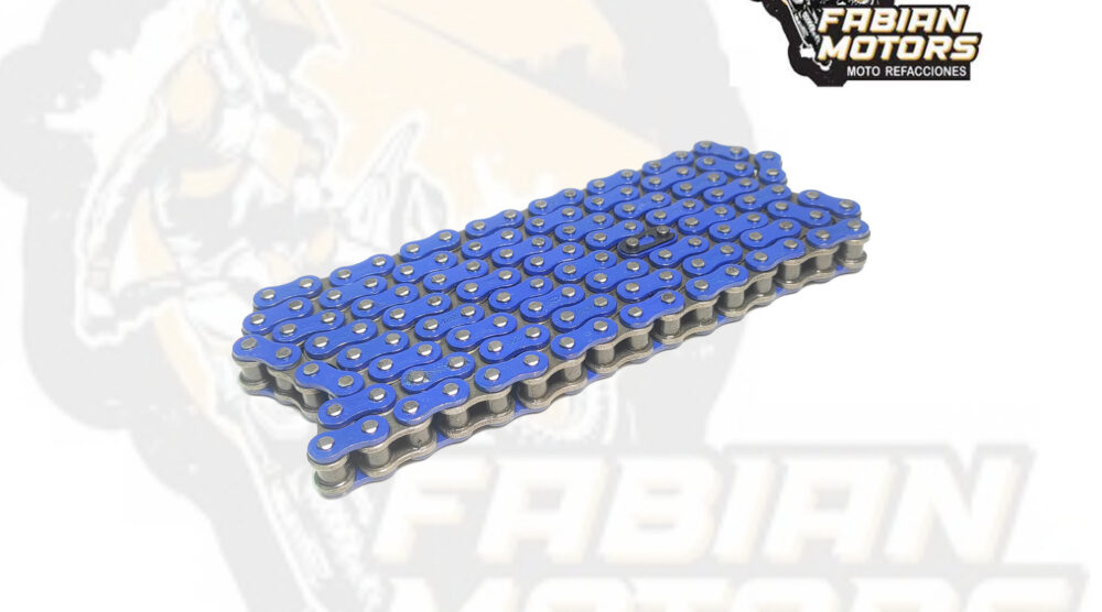 122-000128-1 CADENA GX MOTOR 428H X 126 AZUL