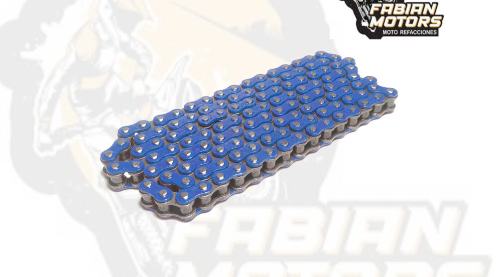 122-000129-1 CADENA GX MOTOR 428H X 136 AZUL