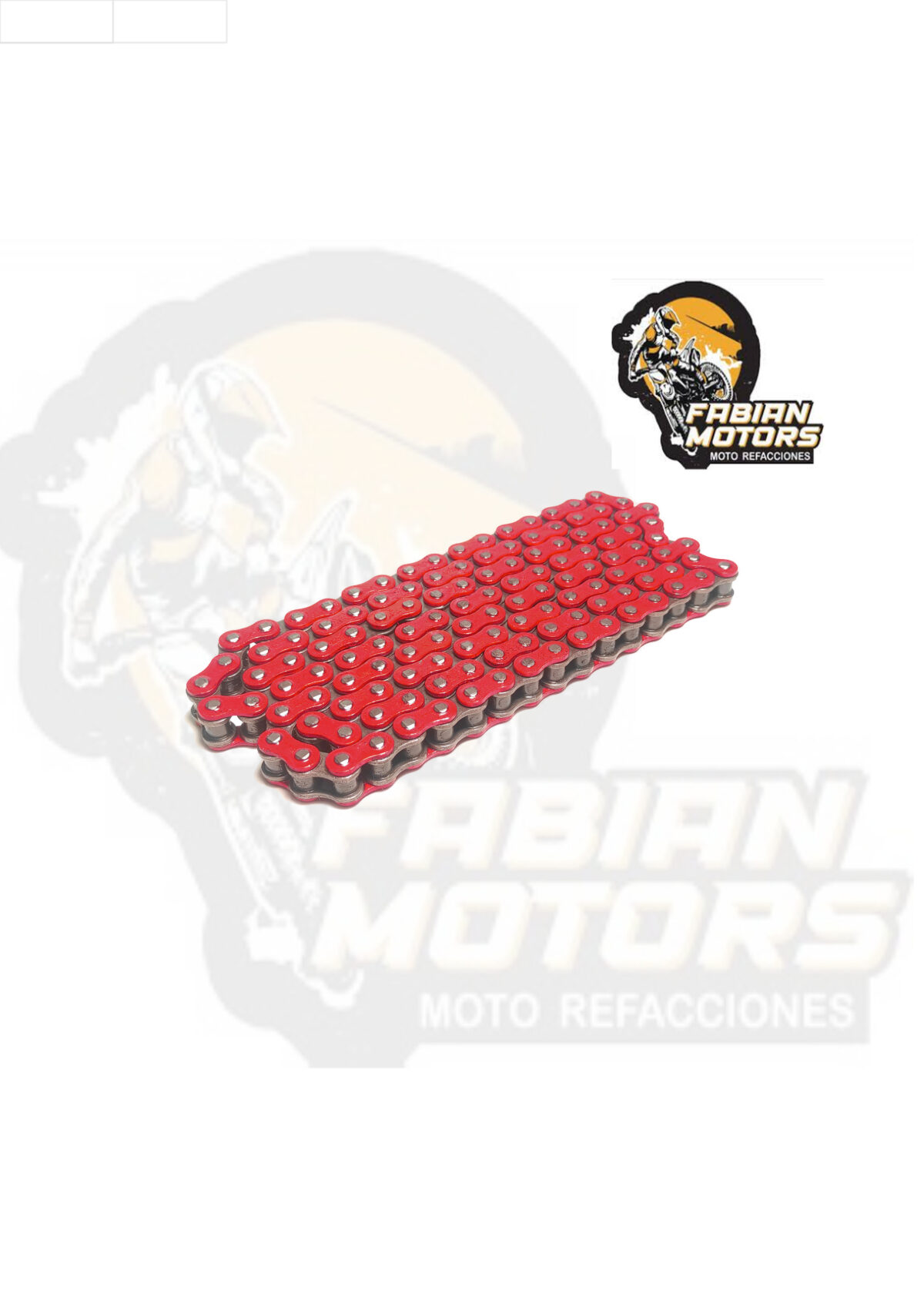 CADENA GX MOTOR 428H X 126 ROJA
