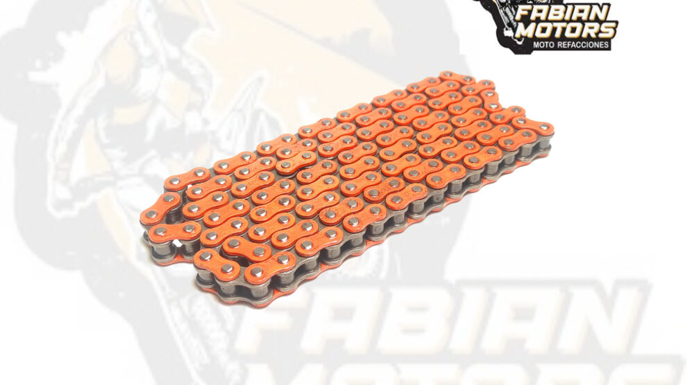 122-000134-1 CADENA GX MOTOR 428H X 126 NARANJA