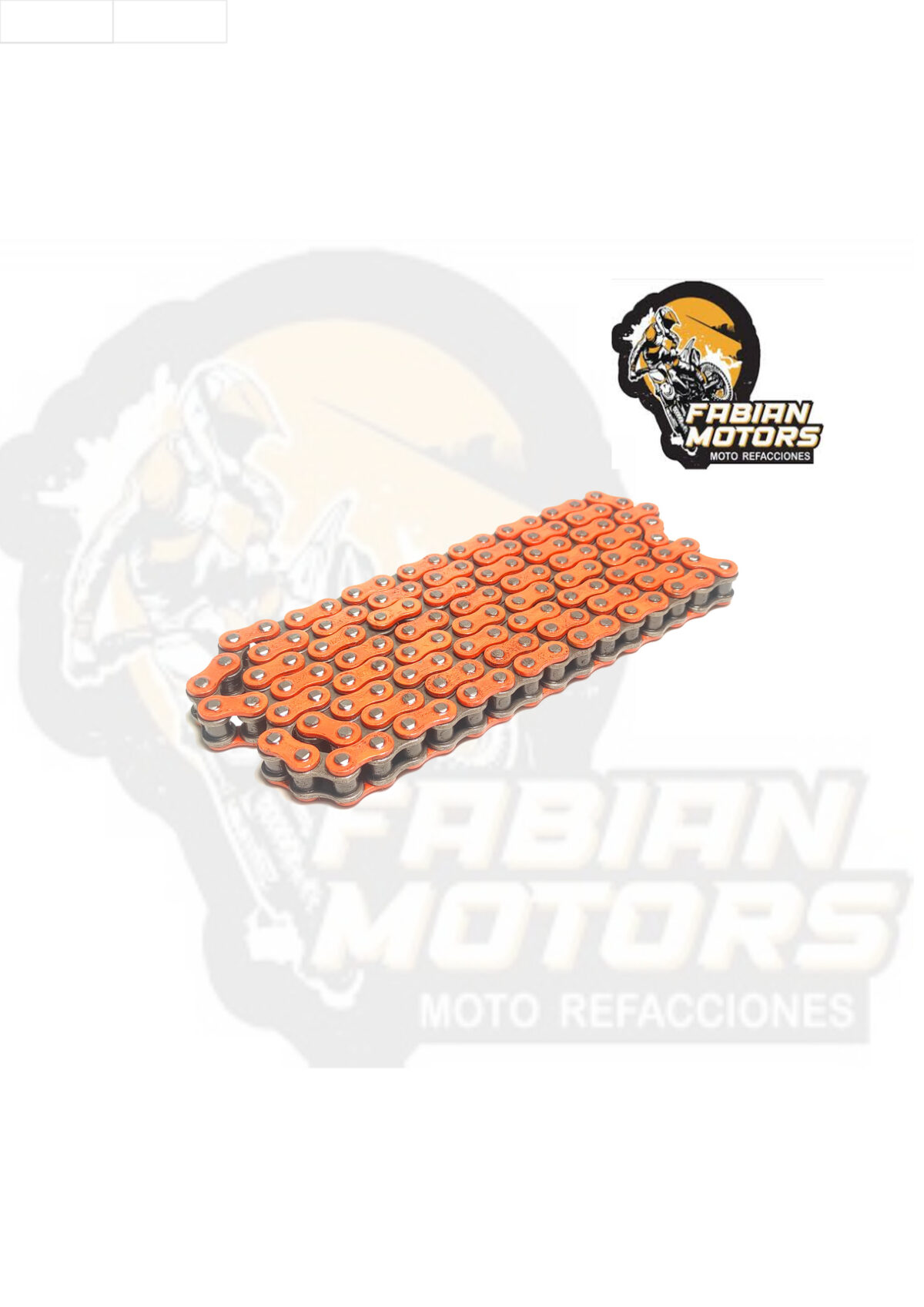 CADENA GX MOTOR 428H X 126 NARANJA