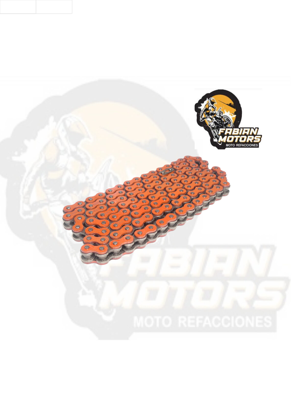 CADENA GX MOTOR 428H X 136 NARANJA