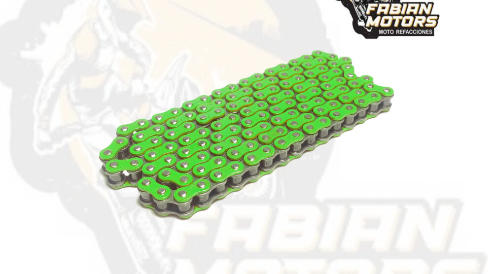 122-000138-1 CADENA GX MOTOR 428H X 126 VERDE