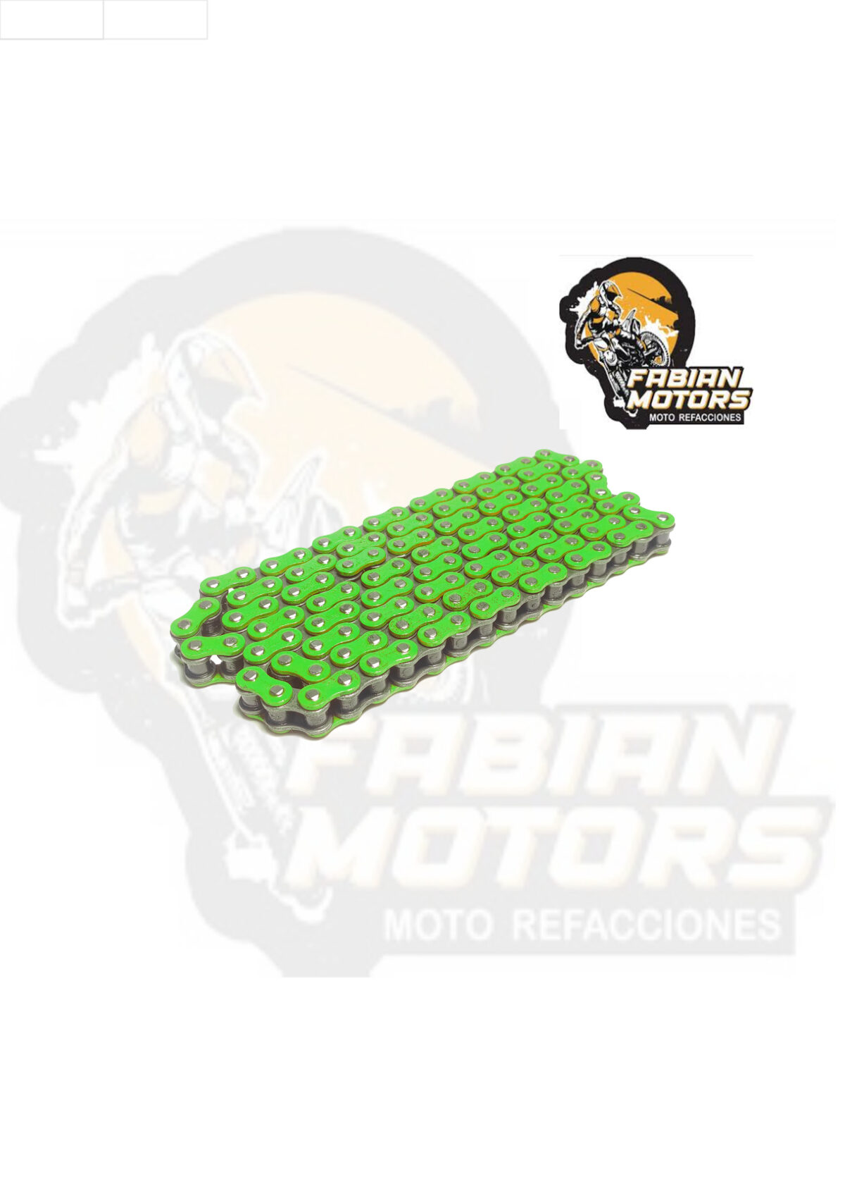 CADENA GX MOTOR 428H X 126 VERDE