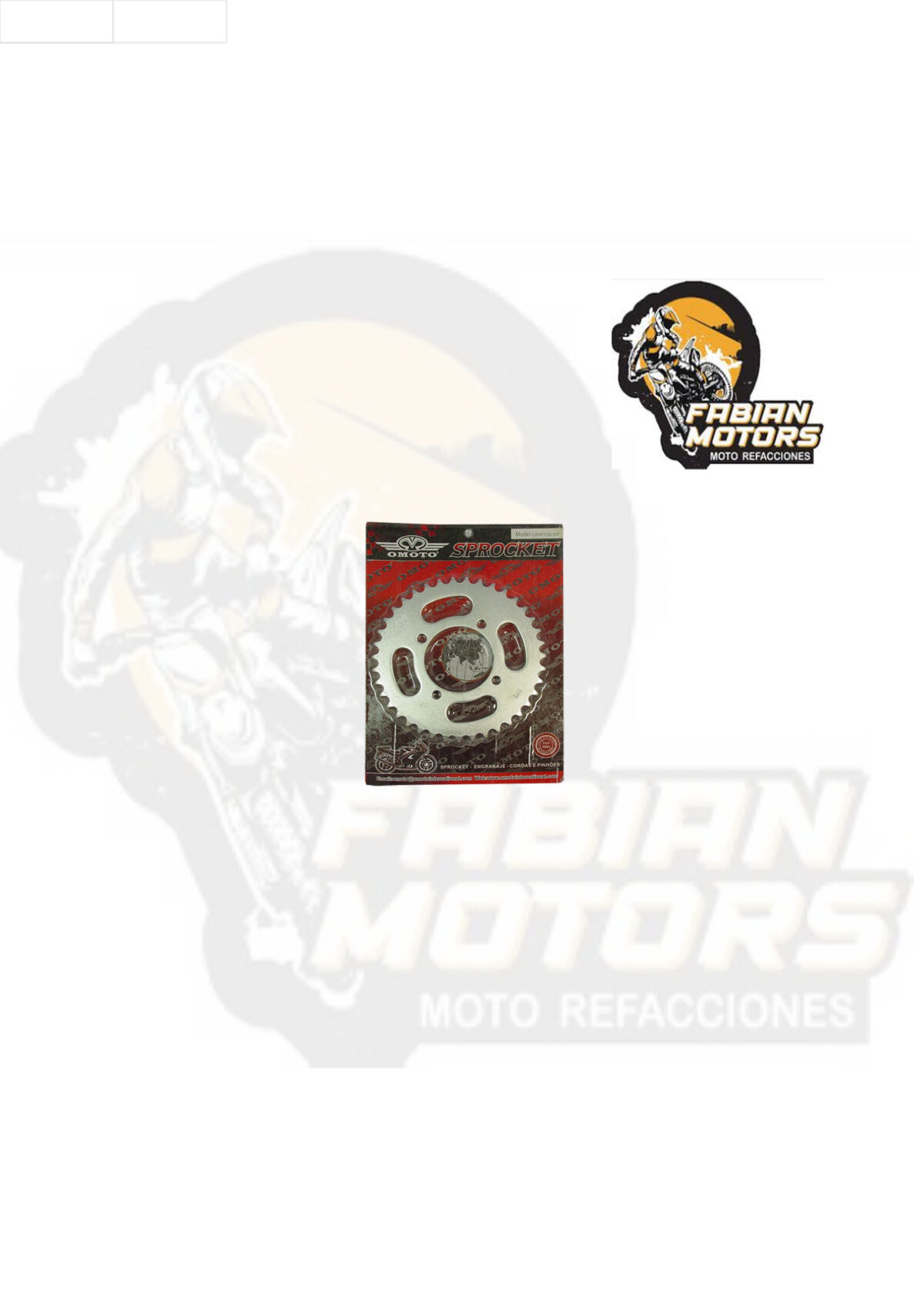 ENGRANE TRASERO OMOTO P/ CRYPTON-110 39D