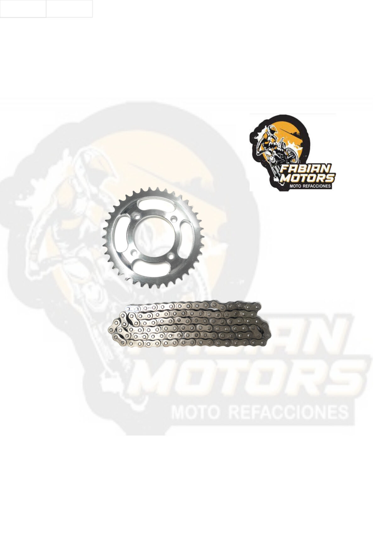 JUEGO DE ENGRANES CON CADENA P/ FT-125 '08-'13 (38/15D, 428X102L)