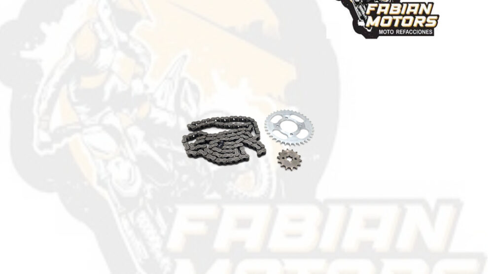123-068006-1 JUEGO DE ENGRANES CON CADENA P/ WAVE-110 (36/14D, 428X100L)