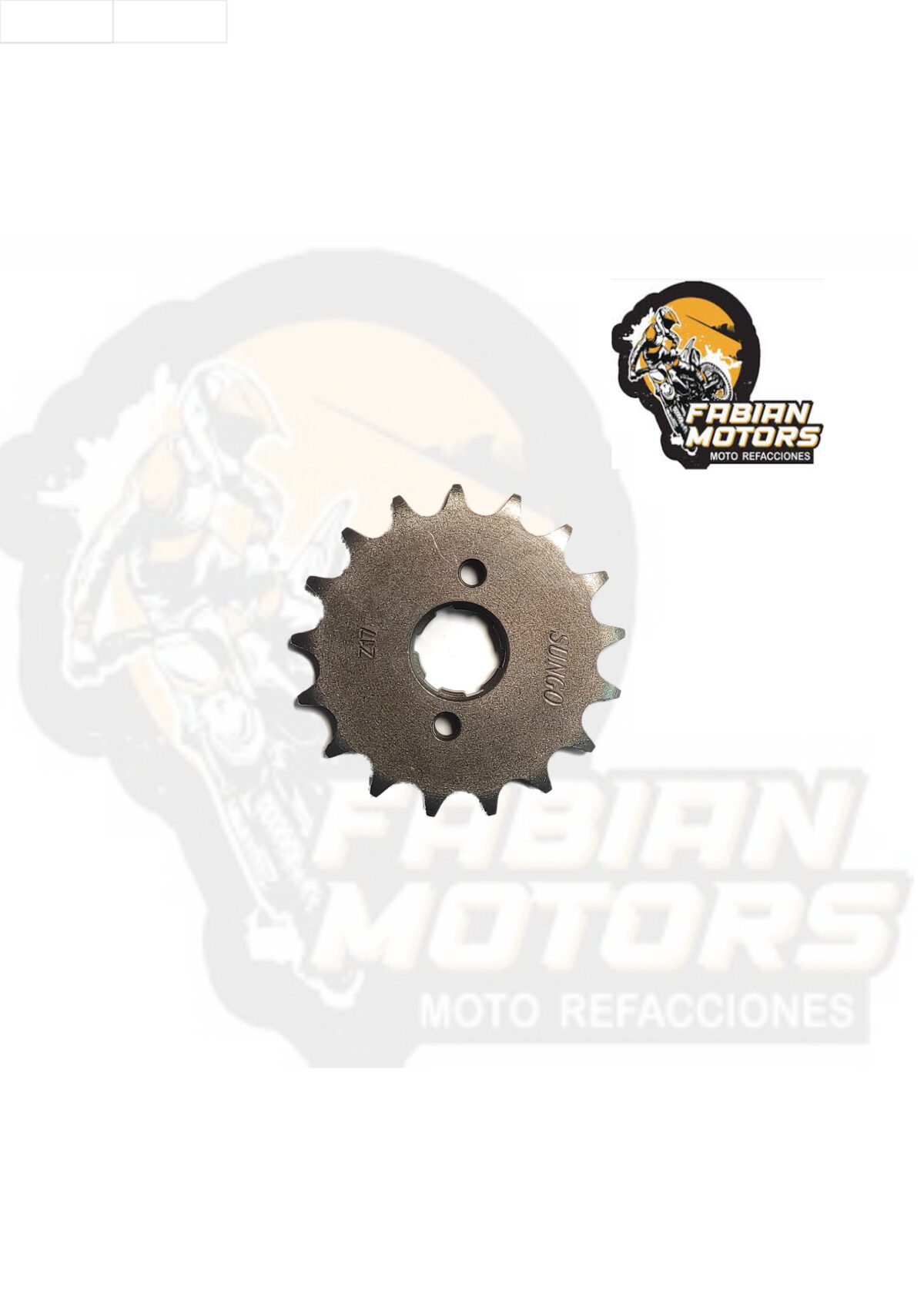 ENGRANE DELANTERO SUNGO P/ UTILIARIA 150 17D