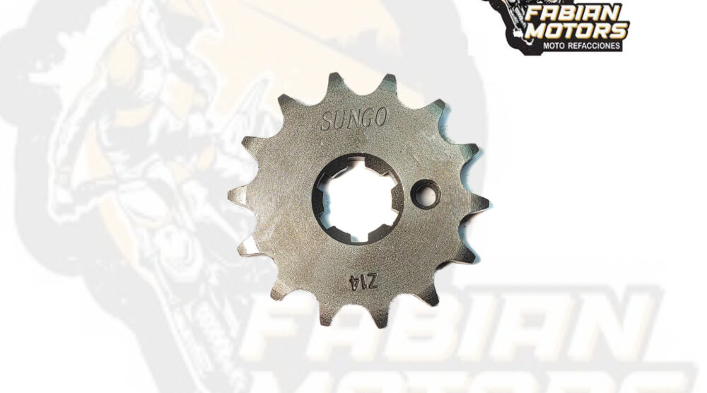 123-132002-1 ENGRANE DELANTERO SUNGO P/ FZ-16 14D