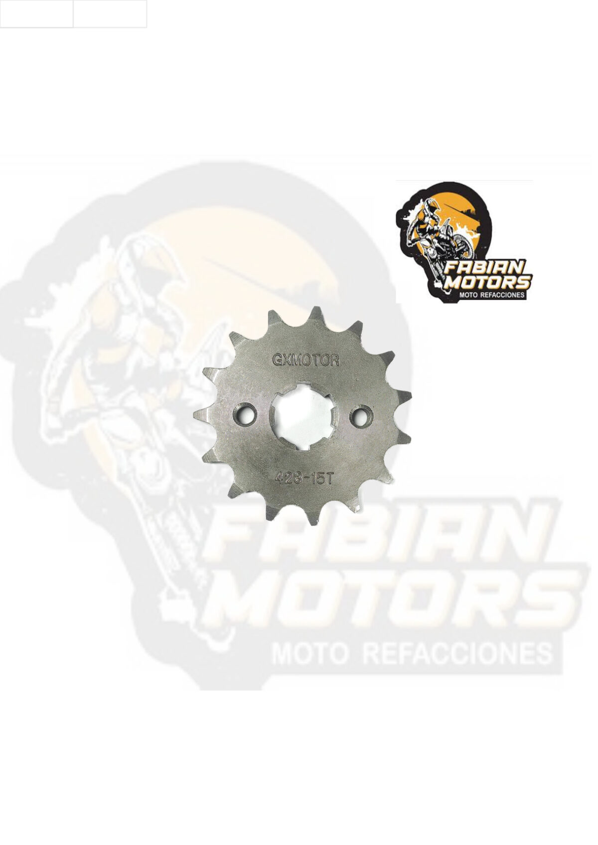 ENGRANE DELANTERO P/ DM-200 '14-'24, P/ FT-125 CLASICA '12-'16, P/ FT-180 TS '19'-22, P/ FT-125 '08-25, P/ DM-200 SPORT '19-'21, P/ RC-150 '09-'17, P/ FT-150 GRAFITO '18-'24, P/ RT-200 '09-'25, P/ 125Z '16-'24, P/ DM-250 '20-'24  15D