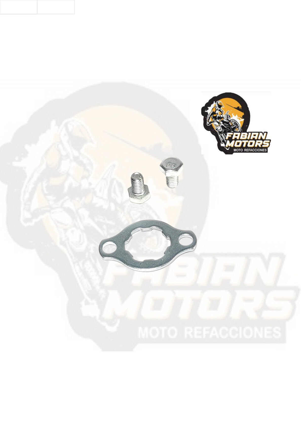 TORNILLOS Y SEGURO ENGRANE DELANTERO P/ GL-150, P/ XR-150 (JUEGO)