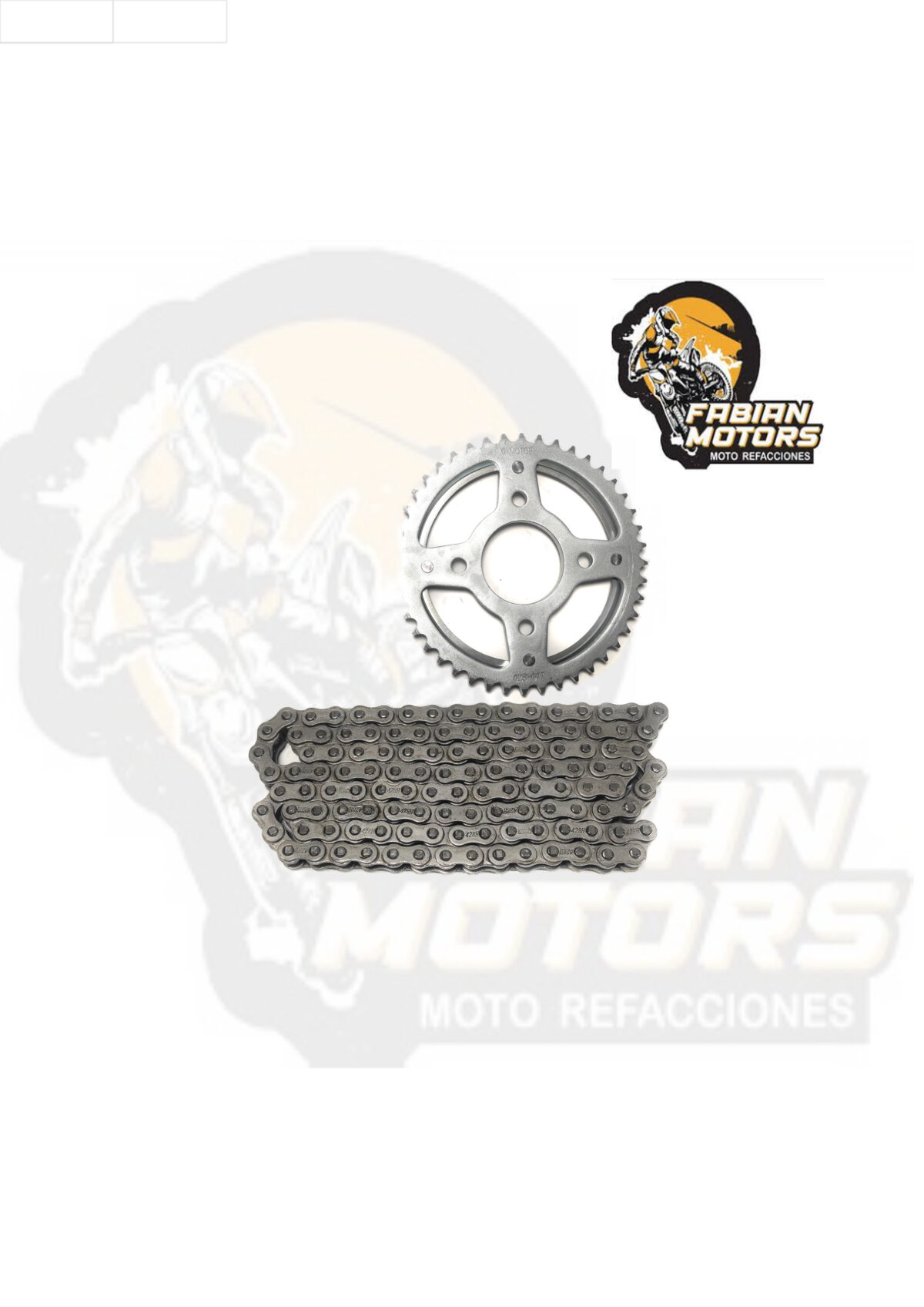 JUEGO DE ENGRANES CON CADENA P/ CBF 125 TWISTER (44/14D, 428H X 122L)
