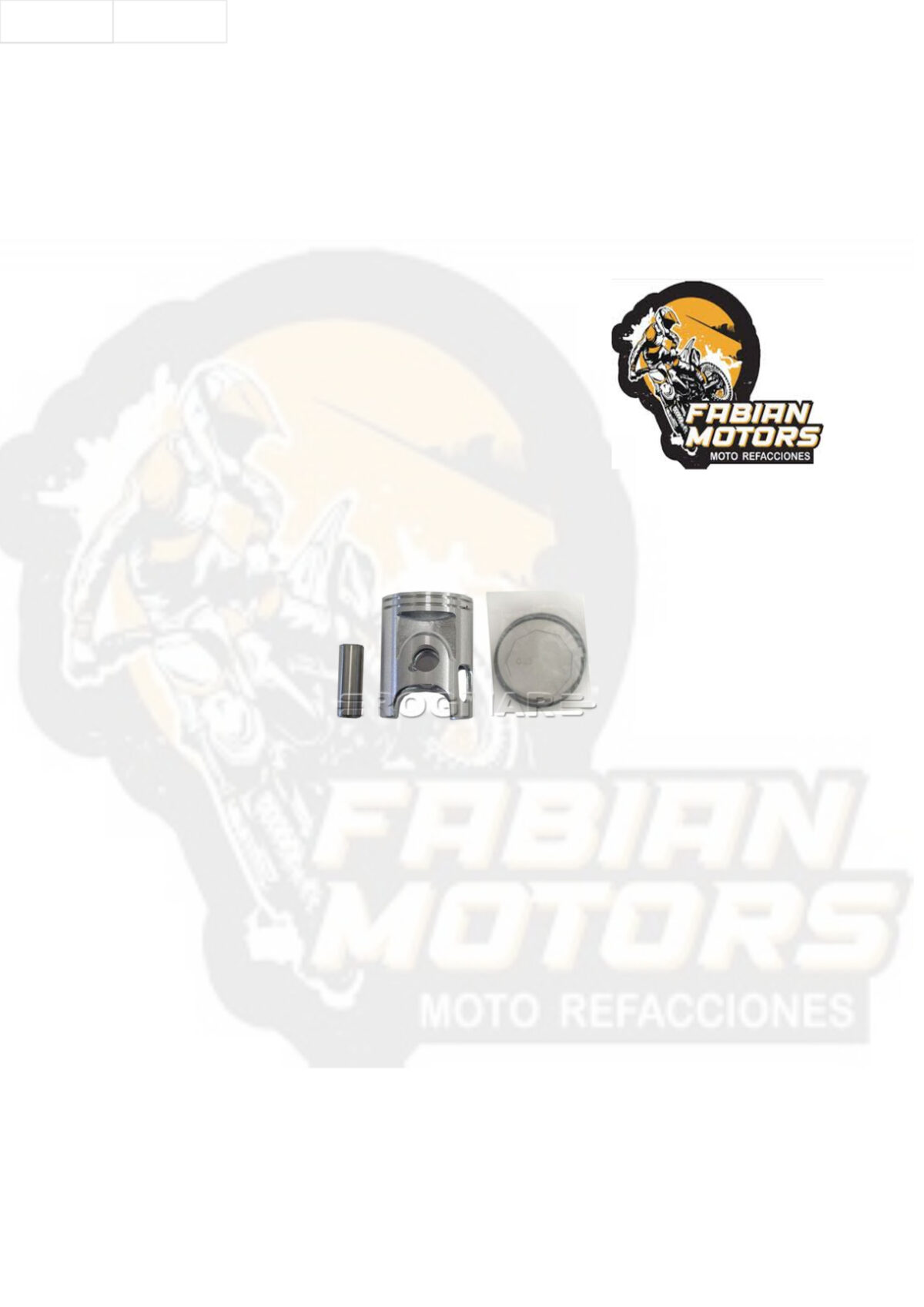 PISTON COMPLETO P/ RX-100  .25 C/ANILLOS CLASE "A" (JUEGO) TWN