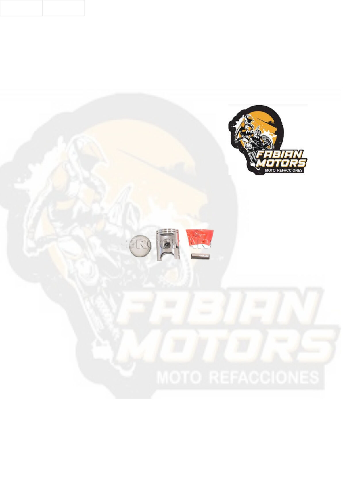 PISTON COMPLETO P/ RX-100 .50 C/ANILLOS CLASE "A" (JUEGO) TWN