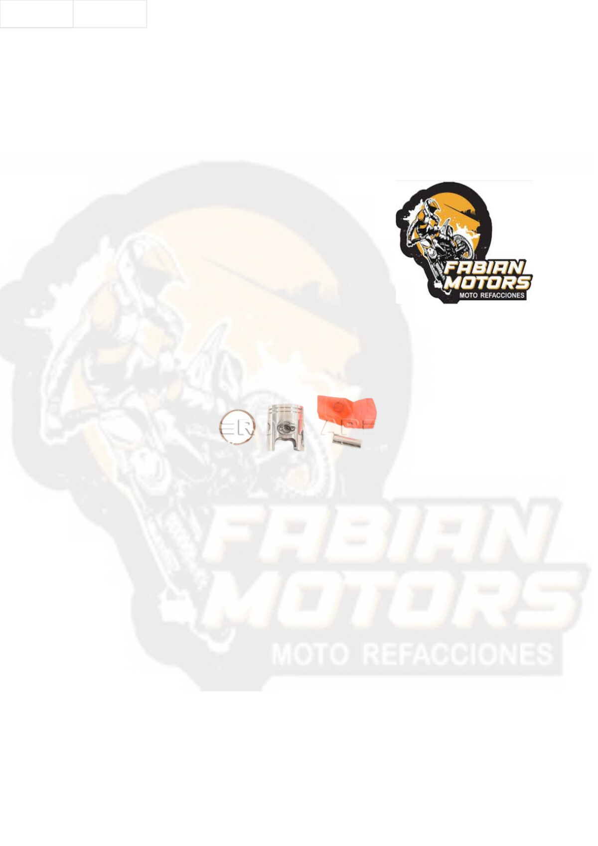PISTON COMPLETO P/ ZIP-50  STD C/ANILLOS CLASE "A" (JUEGO) TWN