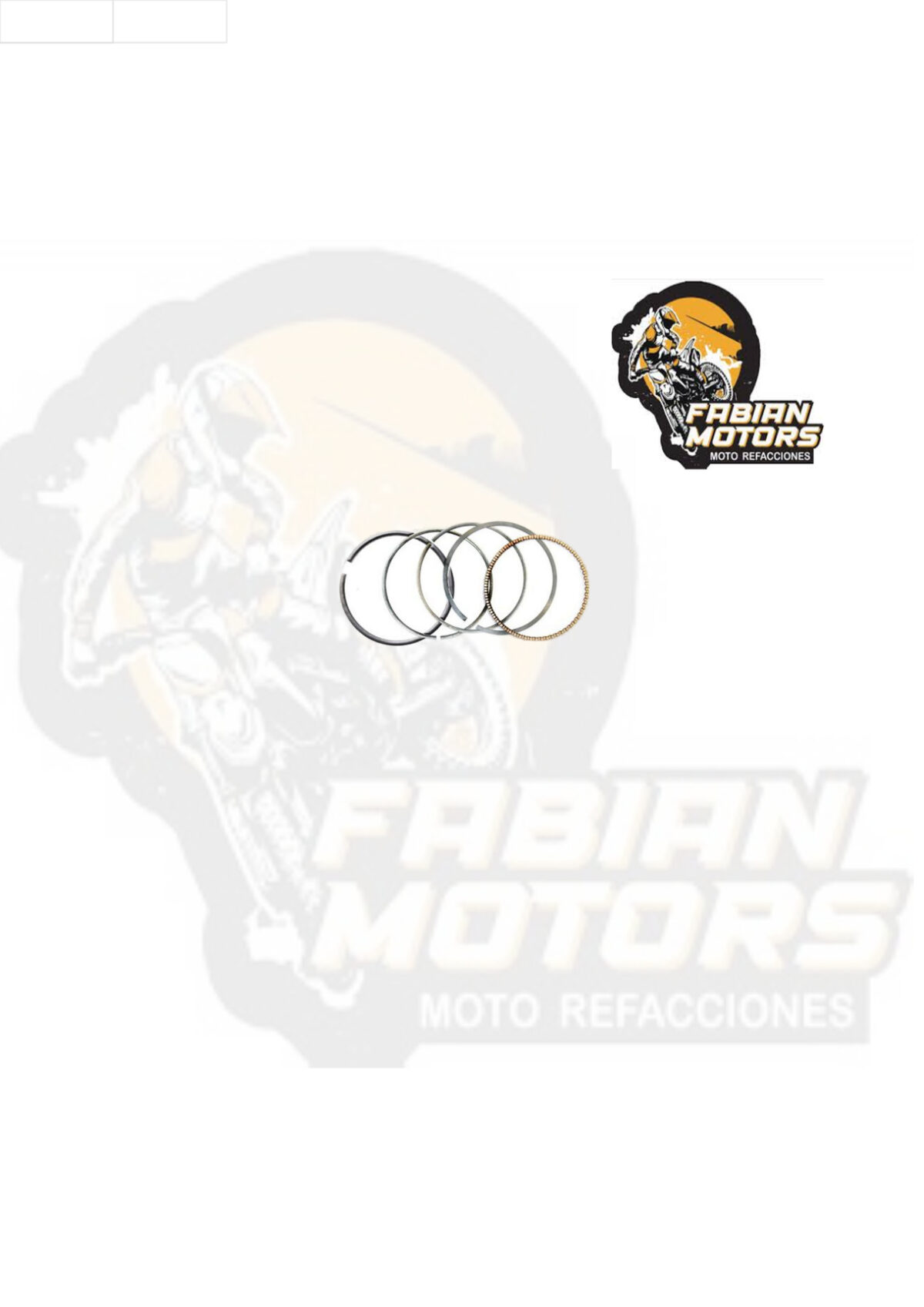 PISTON COMPLETO P/ MOTOS CHINAS 200 .75 (JUEGO)