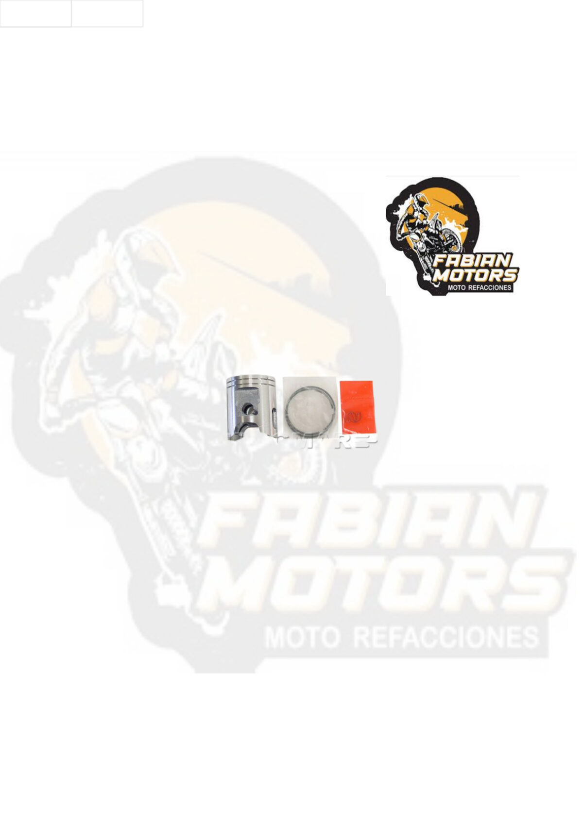 PISTON COMPLETO P/ TRITON R4-100  STD. C/ANILLOS CLASE "A" (JUEGO) TWN