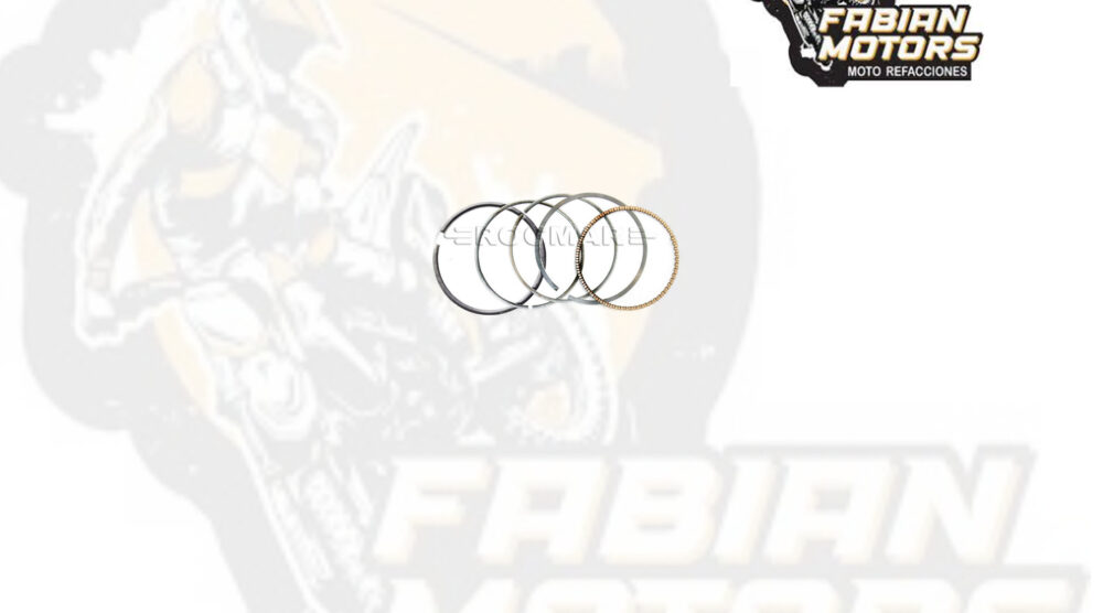 125-043000-1 PISTON COMPLETO P/ PHANTOM-125 R3/R4 STD C/ANILLOS CLASE "A" (JUEGO) TWN